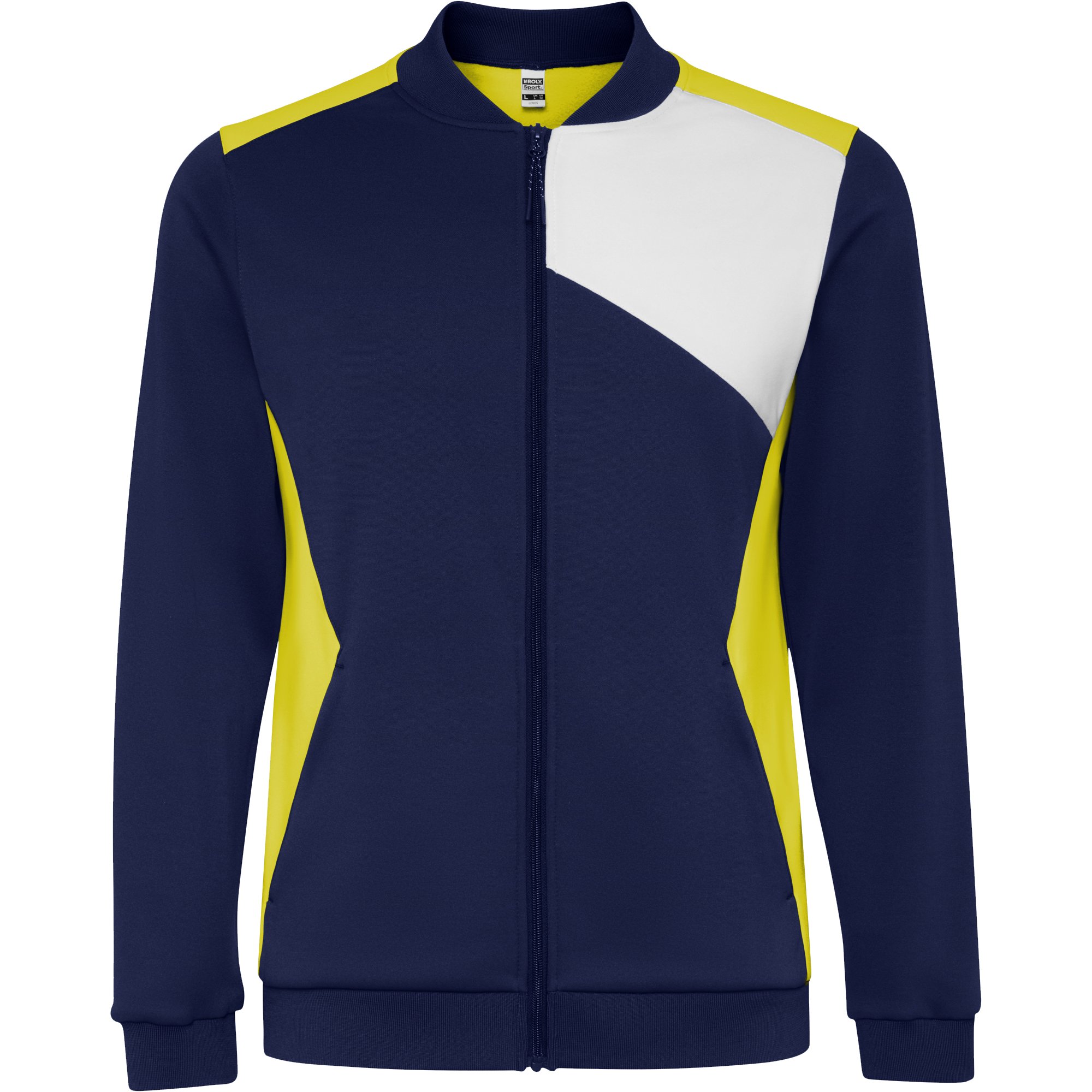 Sports Jacket With Brushed Front Zip