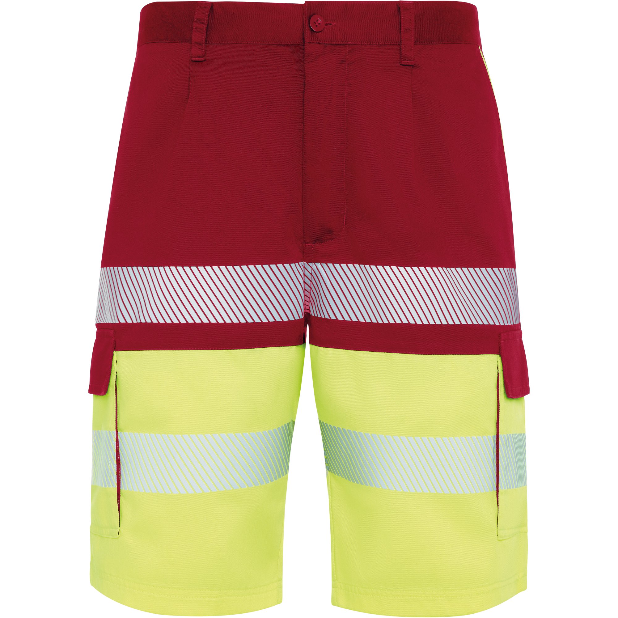 High-visibility multi-pocket shorts