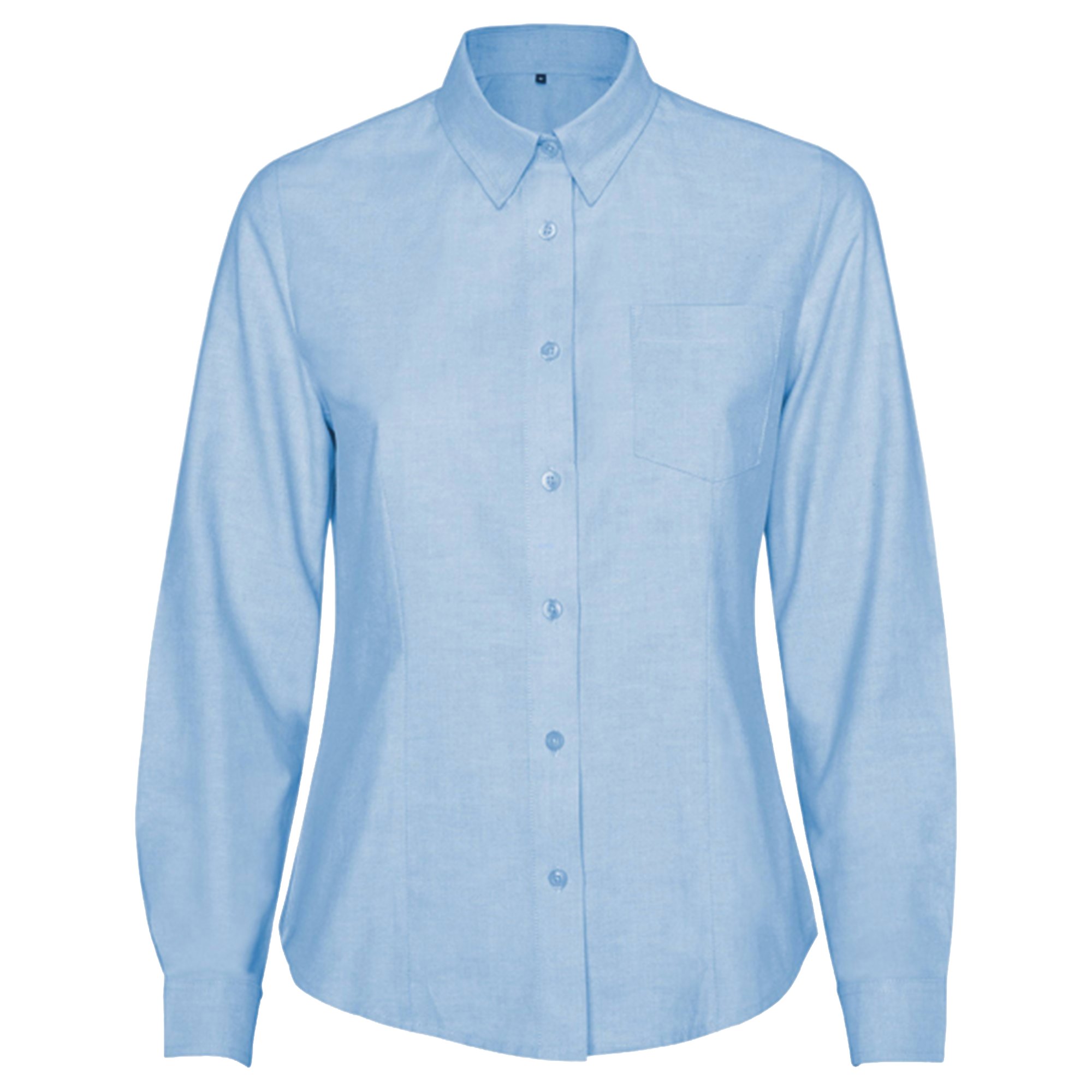 Women’s long-sleeved denim shirt