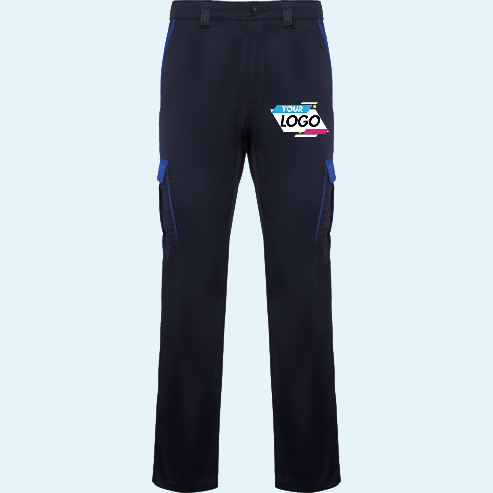 Multi-Pocket Long Trousers